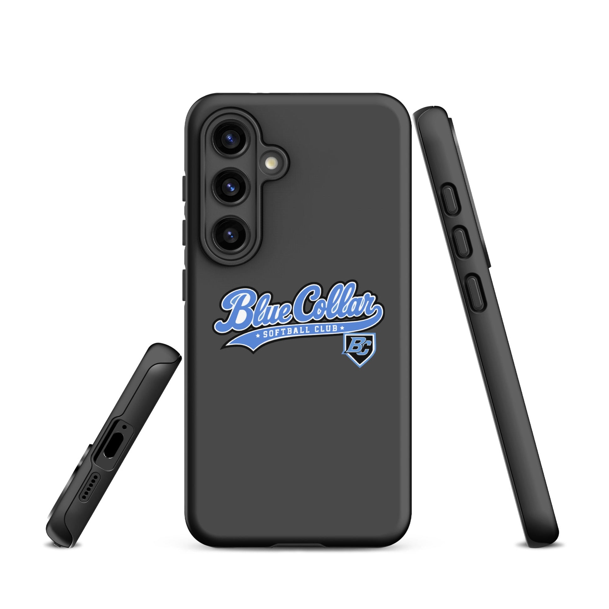 Tough Case for Samsung® | Blue Collar Softball 2034 | Ironclad Logo