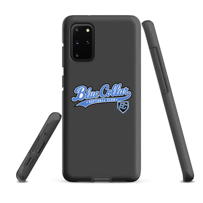 Tough Case for Samsung® | Blue Collar Softball 2034 | Ironclad Logo