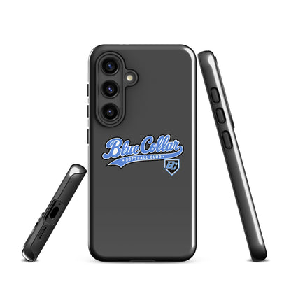 Tough Case for Samsung® | Blue Collar Softball 2034 | Ironclad Logo