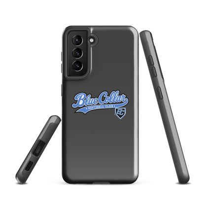 Tough Case for Samsung® | Blue Collar Softball 2034 | Ironclad Logo