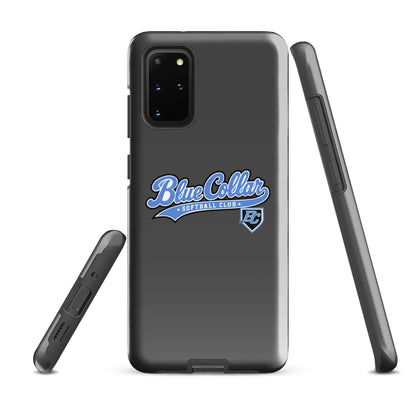 Tough Case for Samsung® | Blue Collar Softball 2034 | Ironclad Logo
