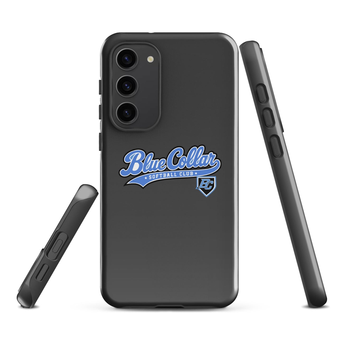Tough Case for Samsung® | Blue Collar Softball 2034 | Ironclad Logo