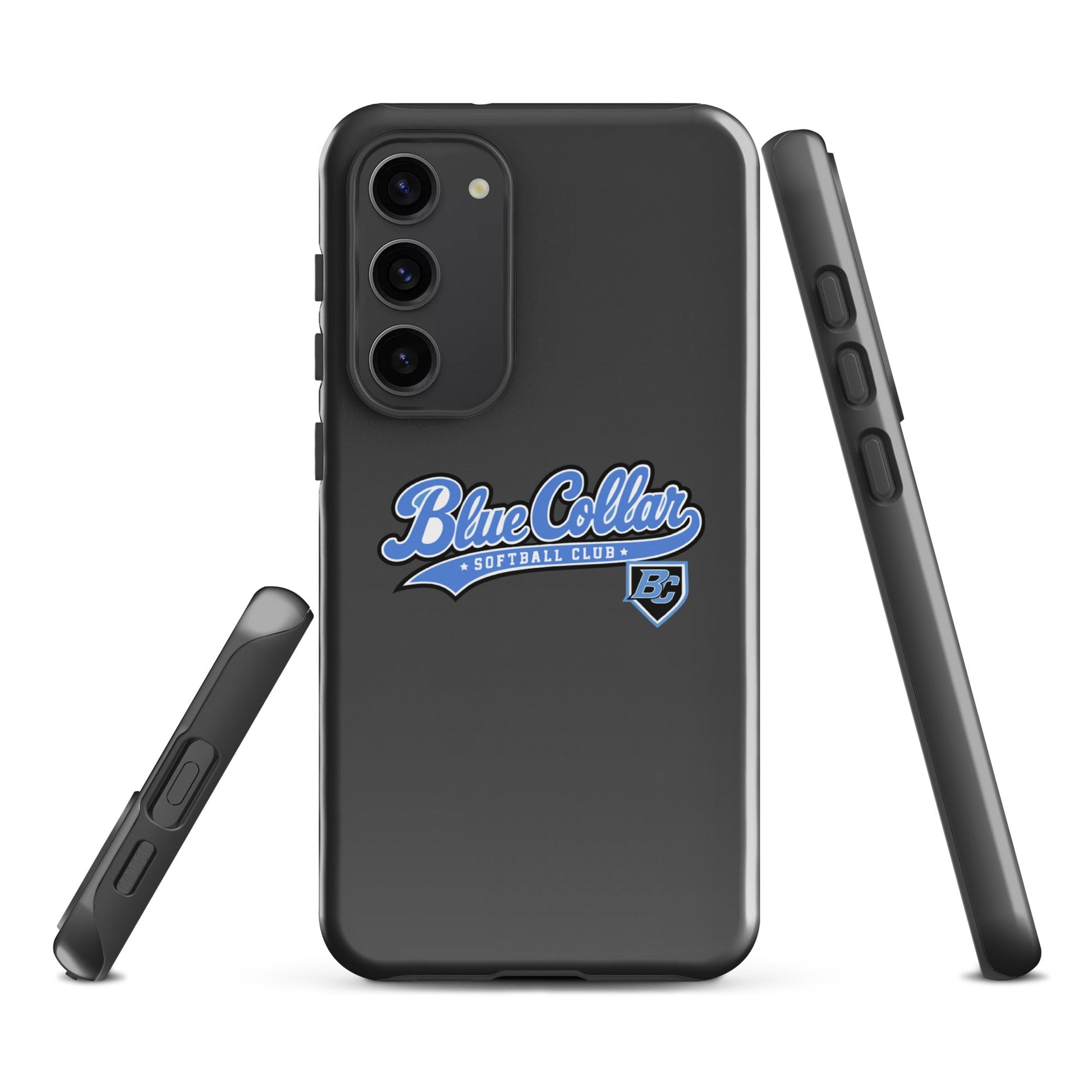 Tough Case for Samsung® | Blue Collar Softball 2034 | Ironclad Logo