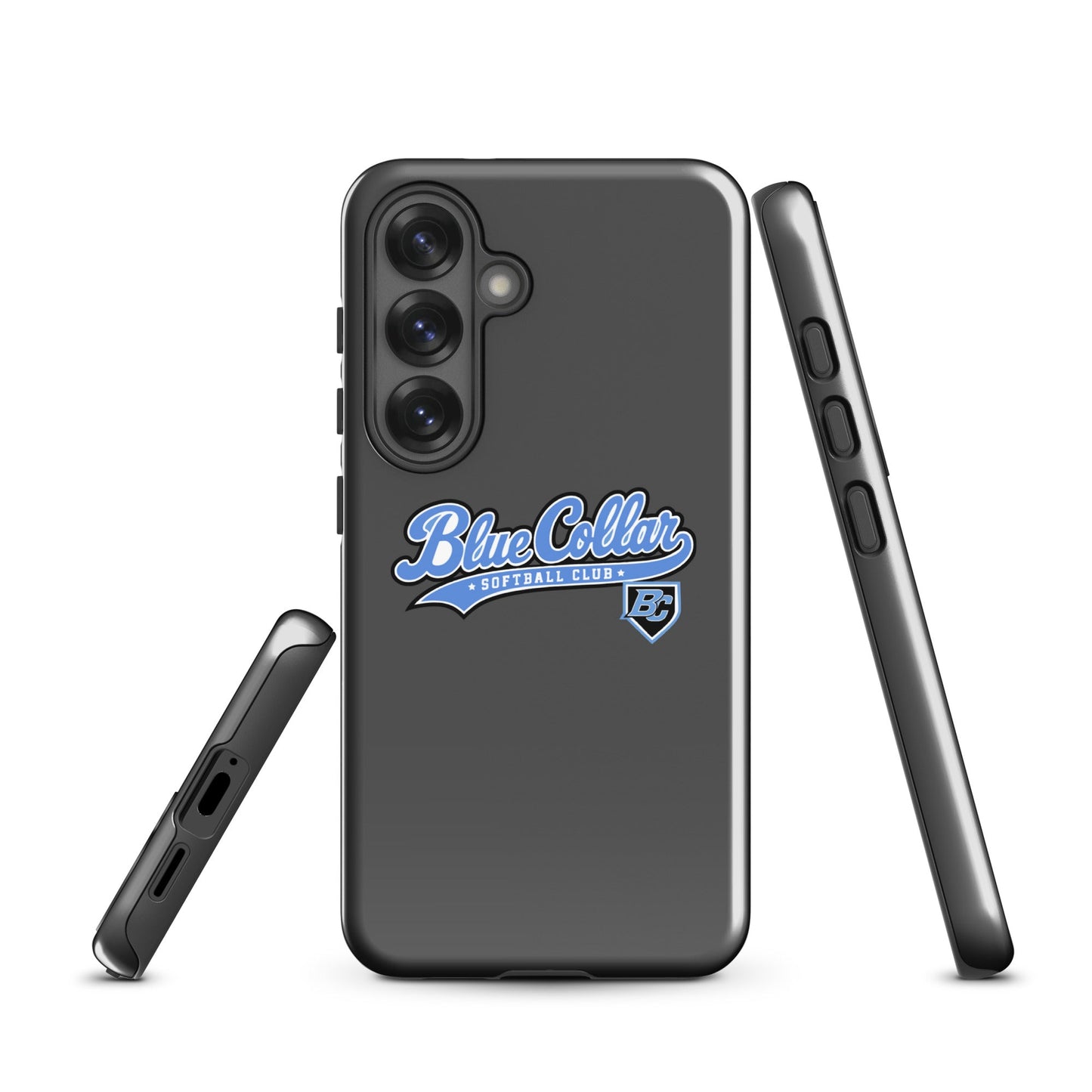 Tough Case for Samsung® | Blue Collar Softball 2034 | Ironclad Logo