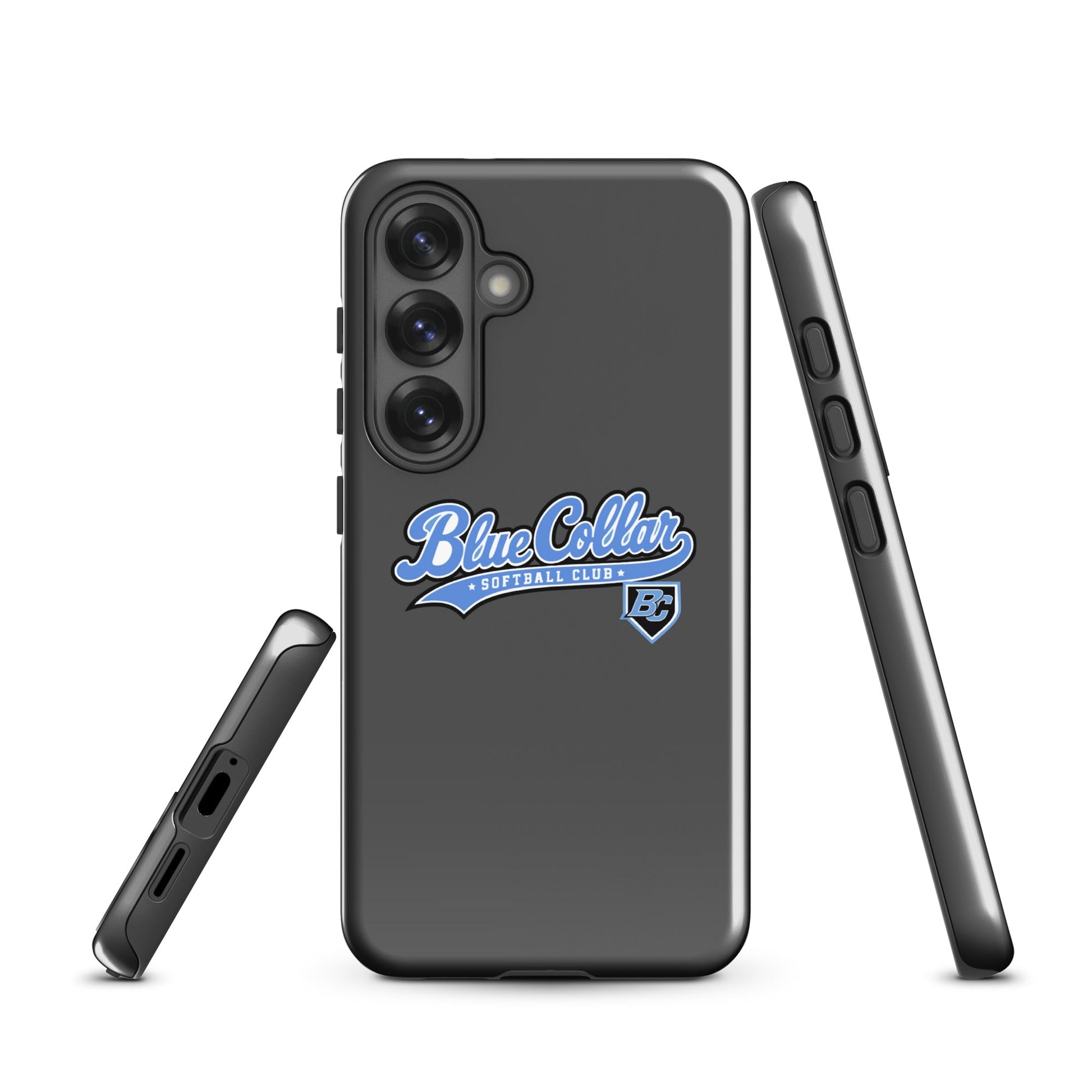 Tough Case for Samsung® | Blue Collar Softball 2034 | Ironclad Logo