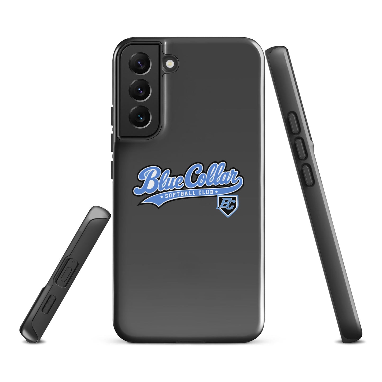 Tough Case for Samsung® | Blue Collar Softball 2034 | Ironclad Logo