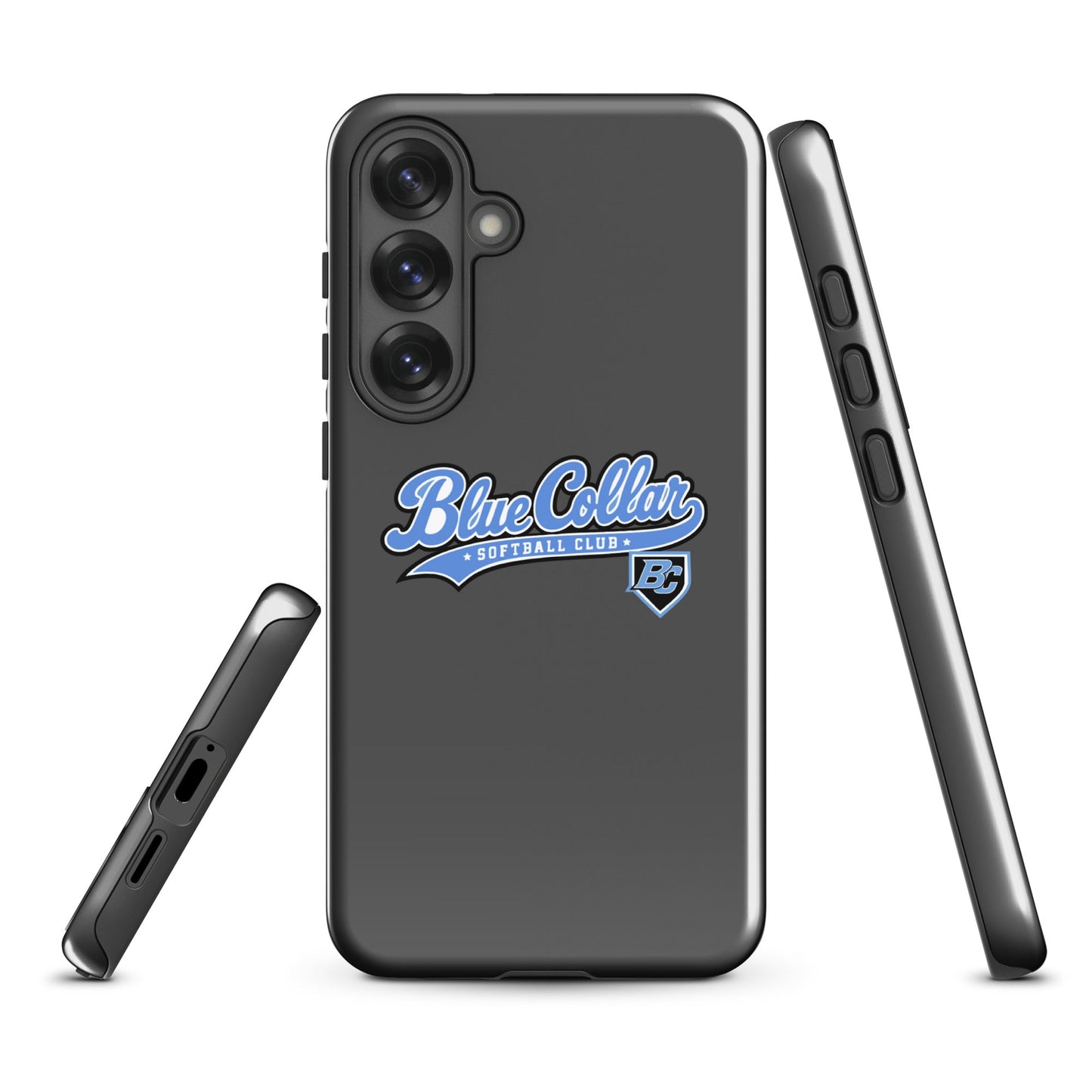 Tough Case for Samsung® | Blue Collar Softball 2034 | Ironclad Logo