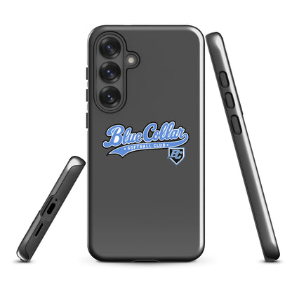 Tough Case for Samsung® | Blue Collar Softball 2034 | Ironclad Logo