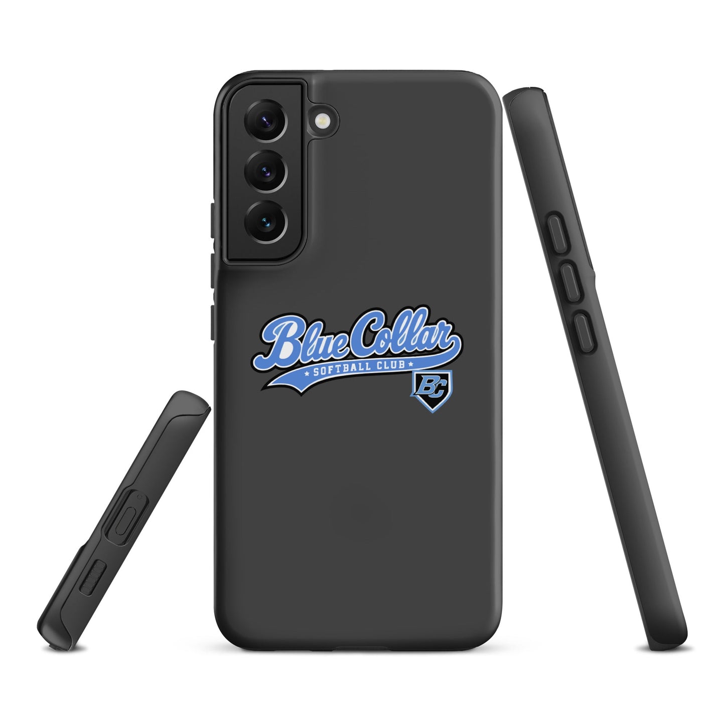 Tough Case for Samsung® | Blue Collar Softball 2034 | Ironclad Logo