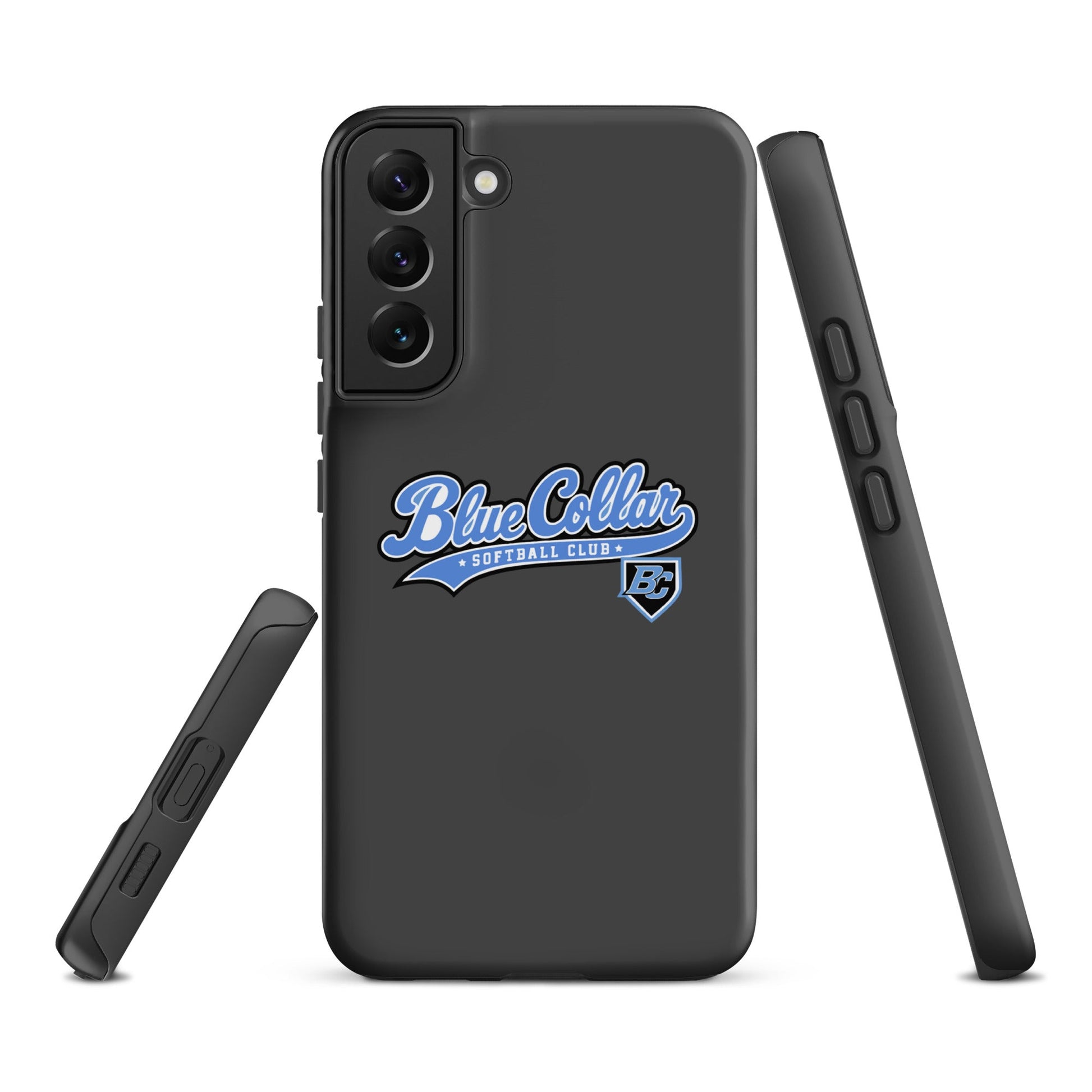 Tough Case for Samsung® | Blue Collar Softball 2034 | Ironclad Logo