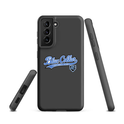 Tough Case for Samsung® | Blue Collar Softball 2034 | Ironclad Logo