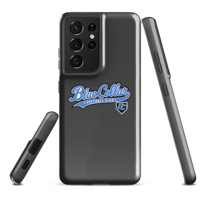 Tough Case for Samsung® | Blue Collar Softball 2034 | Ironclad Logo
