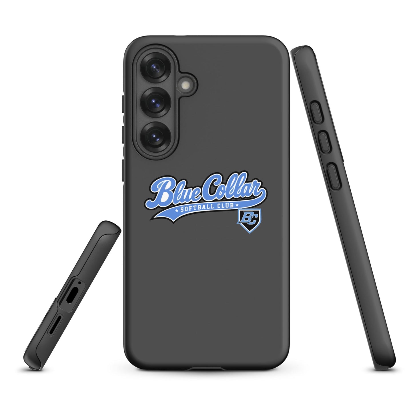 Tough Case for Samsung® | Blue Collar Softball 2034 | Ironclad Logo