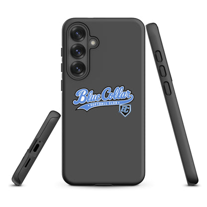 Tough Case for Samsung® | Blue Collar Softball 2034 | Ironclad Logo