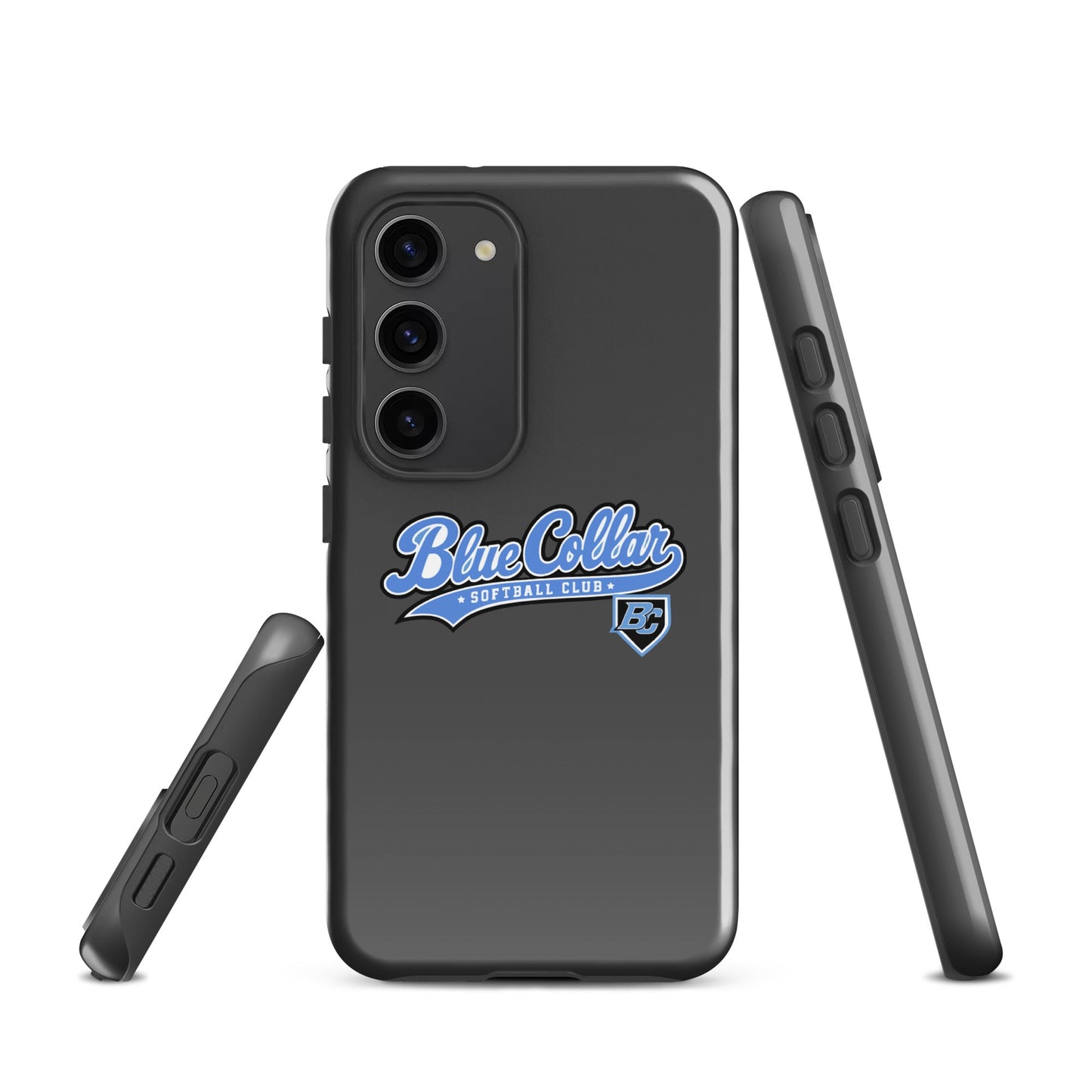 Tough Case for Samsung® | Blue Collar Softball 2034 | Ironclad Logo