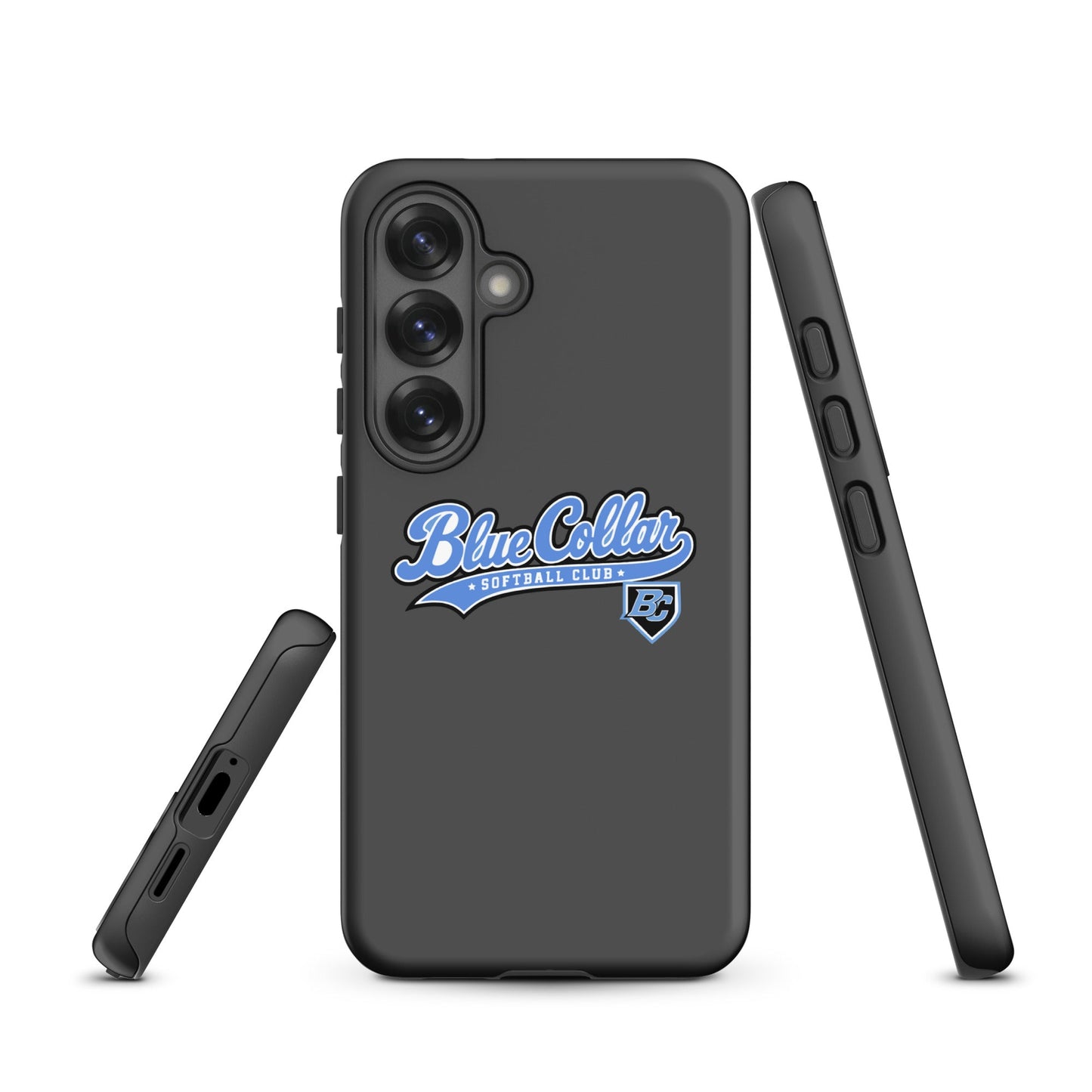 Tough Case for Samsung® | Blue Collar Softball 2034 | Ironclad Logo