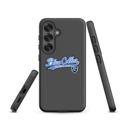 Tough Case for Samsung® | Blue Collar Softball 2034 | Ironclad Logo