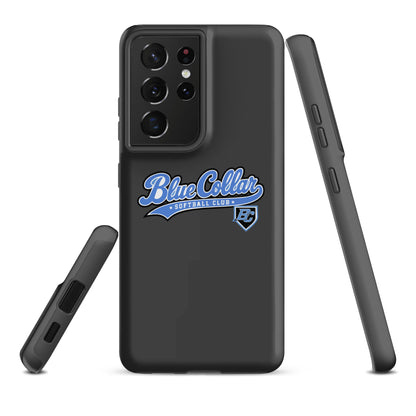 Tough Case for Samsung® | Blue Collar Softball 2034 | Ironclad Logo