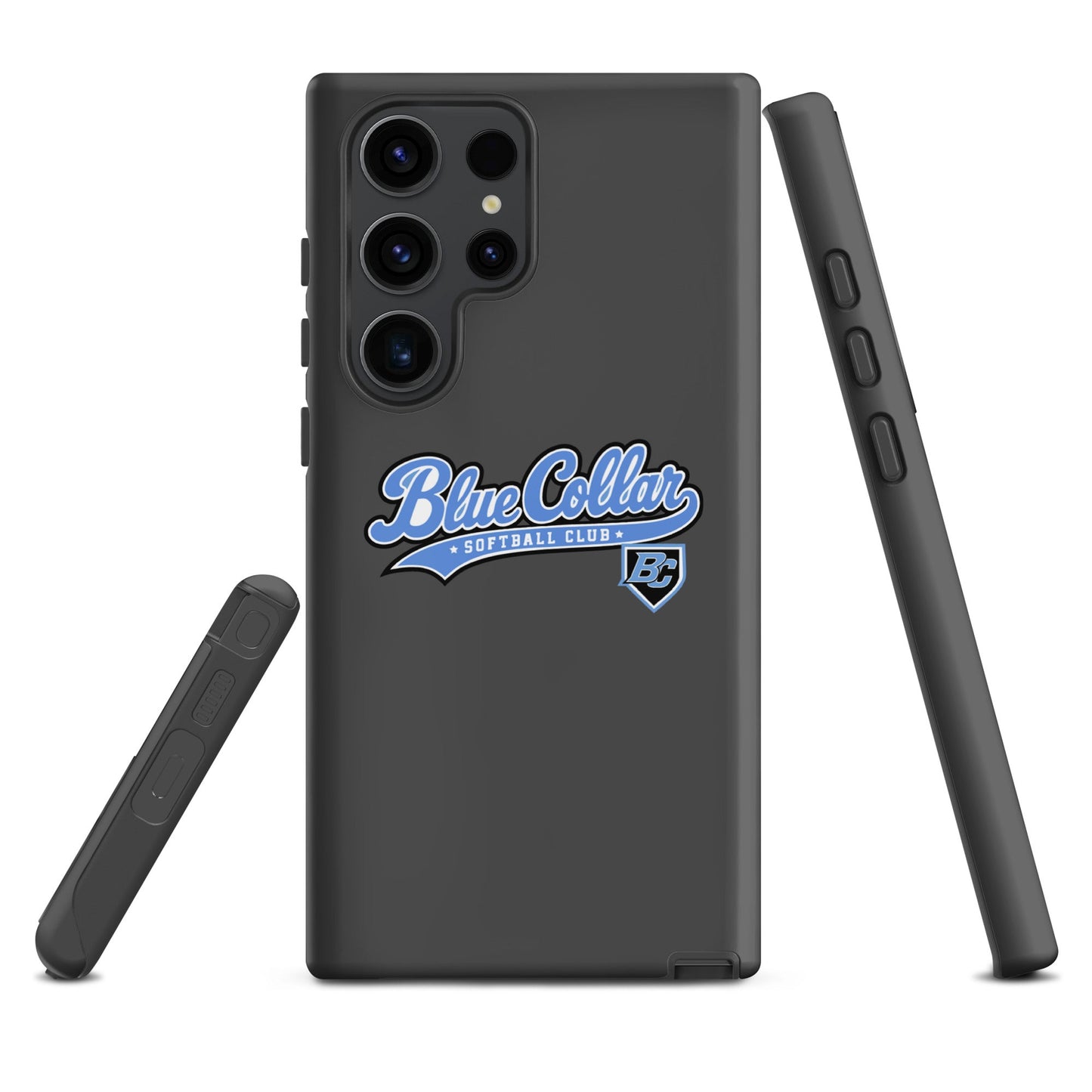 Tough Case for Samsung® | Blue Collar Softball 2034 | Ironclad Logo