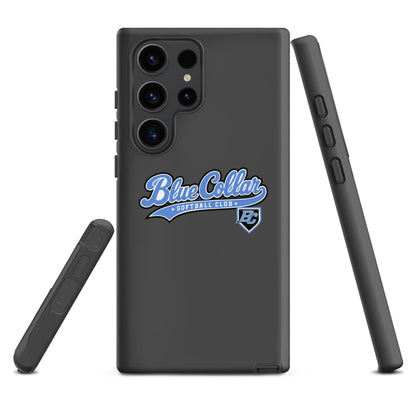 Tough Case for Samsung® | Blue Collar Softball 2034 | Ironclad Logo