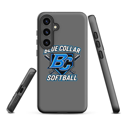 Tough Case for Samsung® | Blue Collar Softball 2034 | Shield Logo