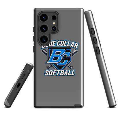 Tough Case for Samsung® | Blue Collar Softball 2034 | Shield Logo