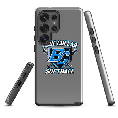 Tough Case for Samsung® | Blue Collar Softball 2034 | Shield Logo