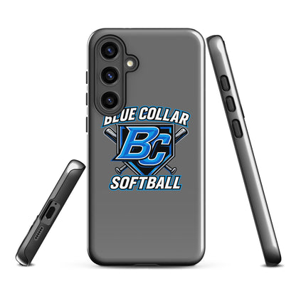 Tough Case for Samsung® | Blue Collar Softball 2034 | Shield Logo