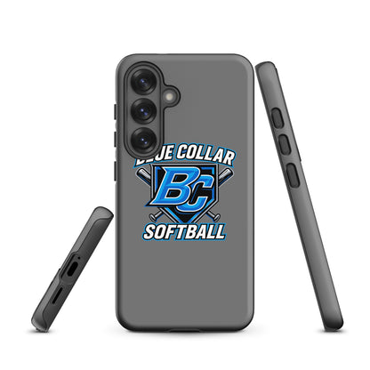 Tough Case for Samsung® | Blue Collar Softball 2034 | Shield Logo