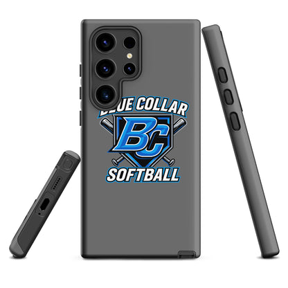 Tough Case for Samsung® | Blue Collar Softball 2034 | Shield Logo