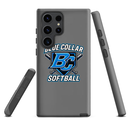 Tough Case for Samsung® | Blue Collar Softball 2034 | Shield Logo