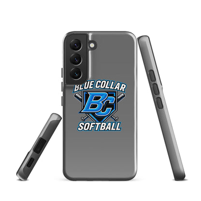 Tough Case for Samsung® | Blue Collar Softball 2034 | Shield Logo