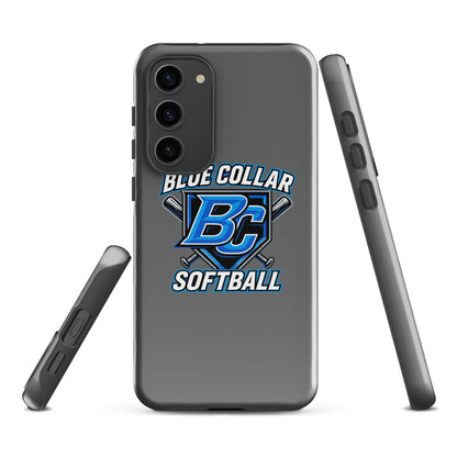 Tough Case for Samsung® | Blue Collar Softball 2034 | Shield Logo