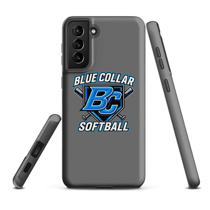 Tough Case for Samsung® | Blue Collar Softball 2034 | Shield Logo