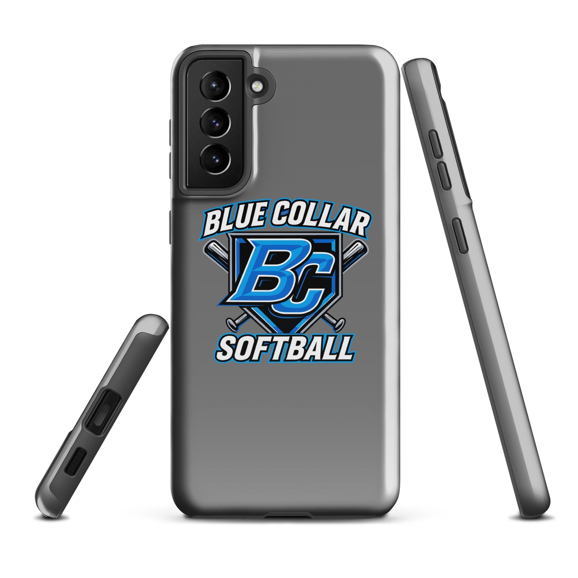 Tough Case for Samsung® | Blue Collar Softball 2034 | Shield Logo