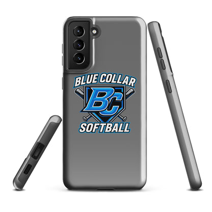 Tough Case for Samsung® | Blue Collar Softball 2034 | Shield Logo