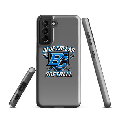 Tough Case for Samsung® | Blue Collar Softball 2034 | Shield Logo