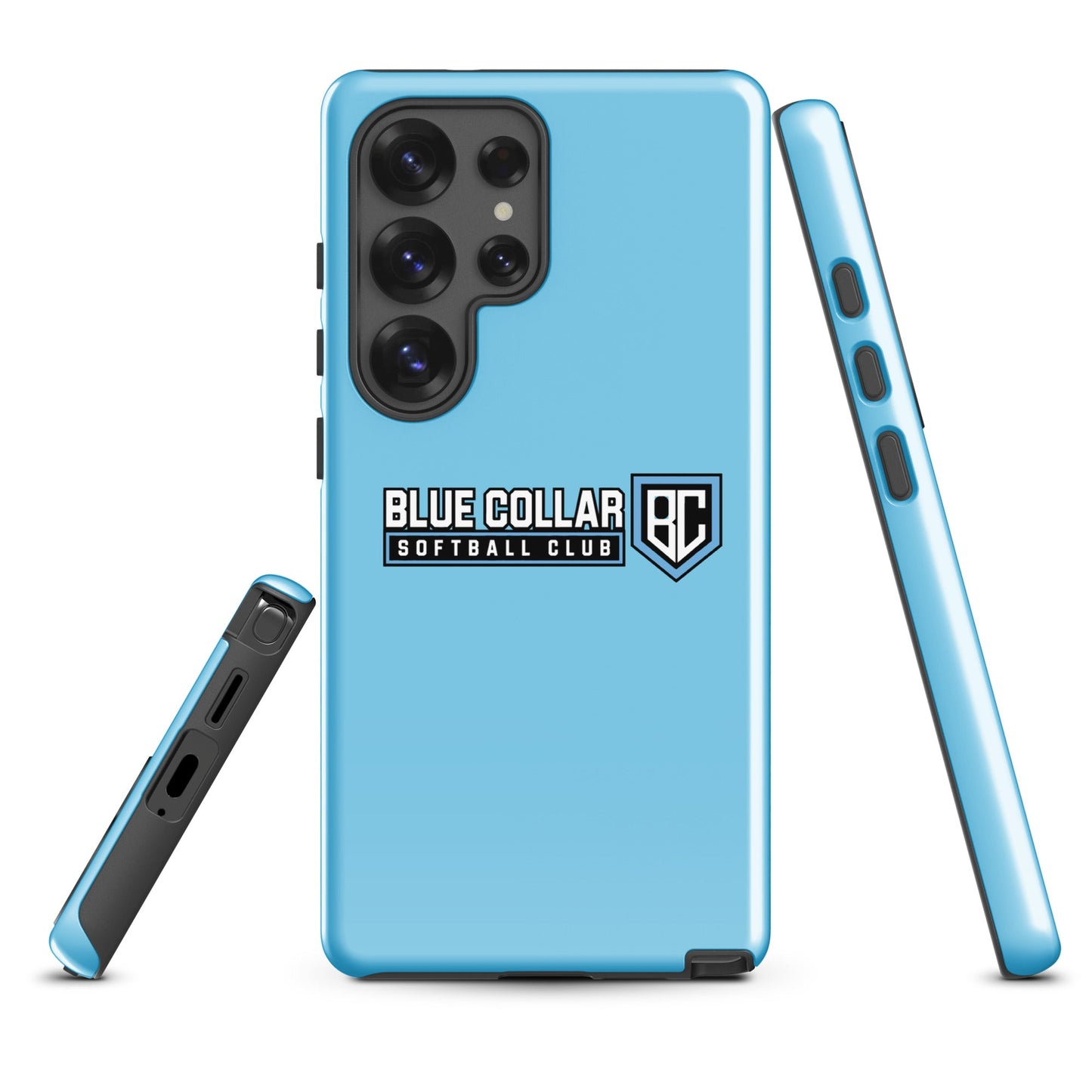 Tough Case for Samsung® | Blue Collar Softball 2034 | Vanguard Logo