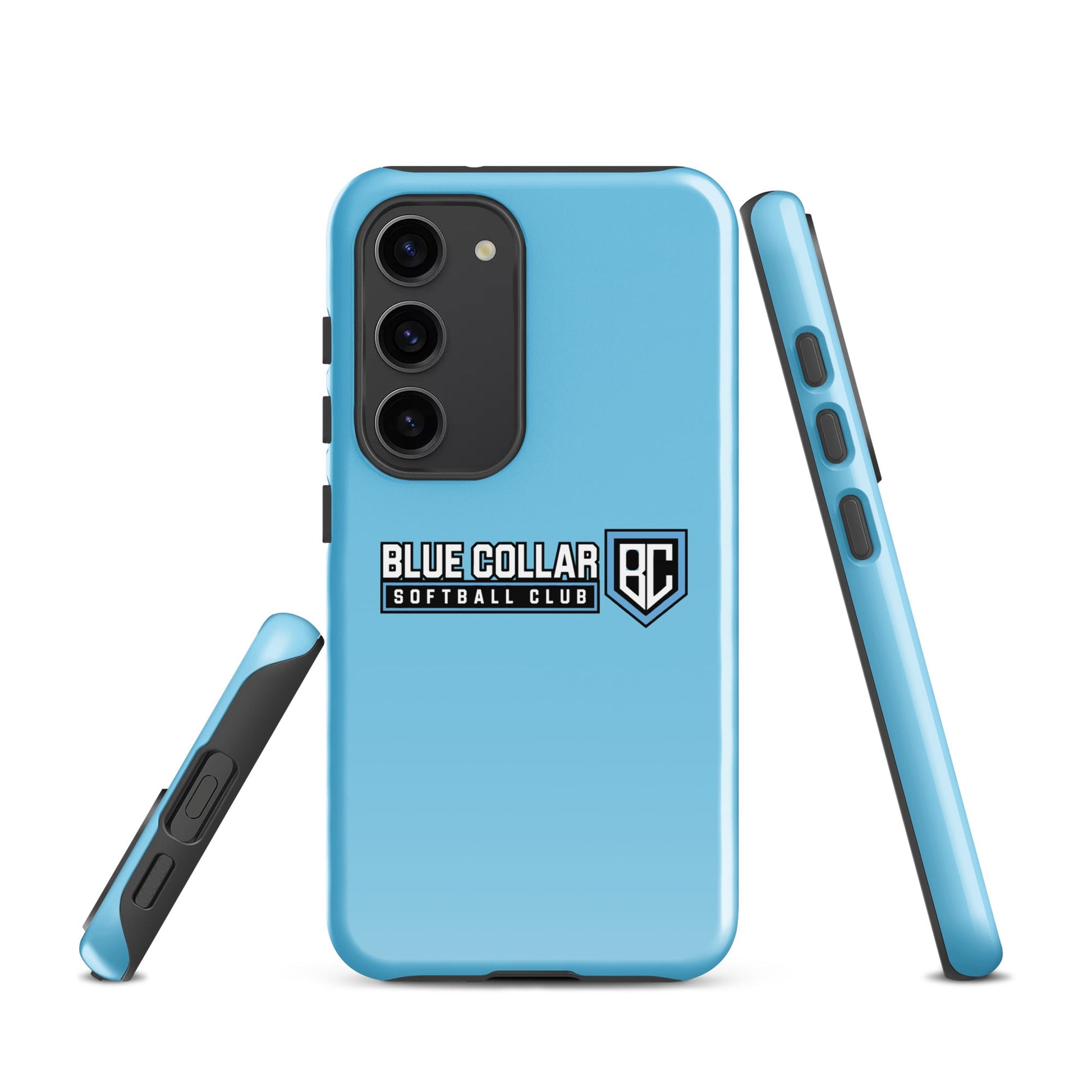 Tough Case for Samsung® | Blue Collar Softball 2034 | Vanguard Logo
