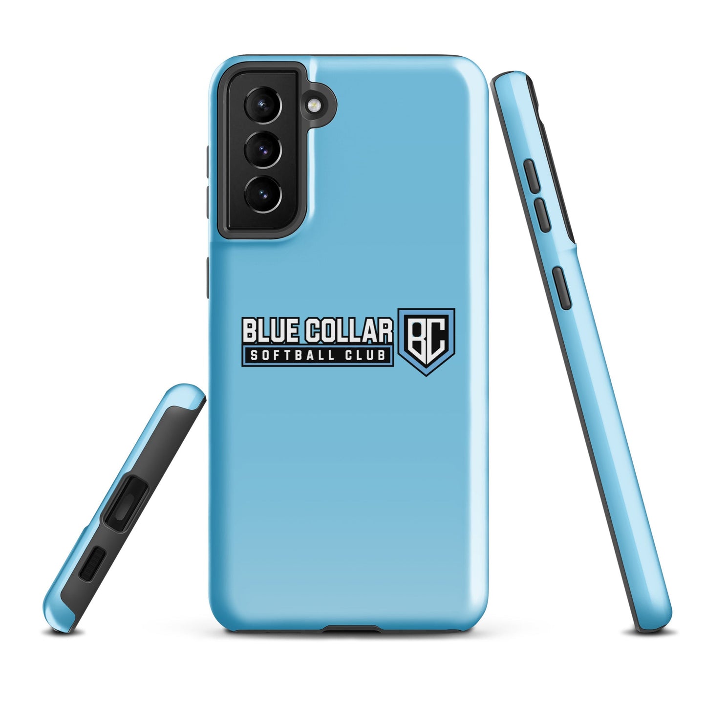 Tough Case for Samsung® | Blue Collar Softball 2034 | Vanguard Logo