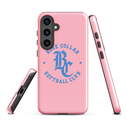 Tough Case for Samsung® | Blue Collar Softball 2034 | Varsity Logo