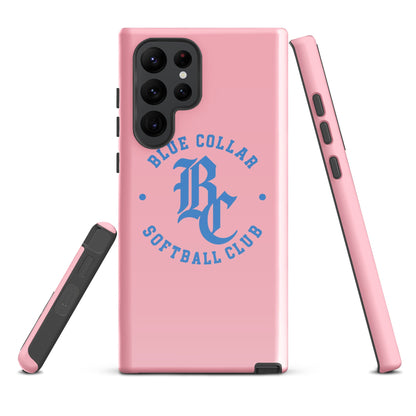 Tough Case for Samsung® | Blue Collar Softball 2034 | Varsity Logo