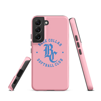 Tough Case for Samsung® | Blue Collar Softball 2034 | Varsity Logo