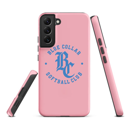 Tough Case for Samsung® | Blue Collar Softball 2034 | Varsity Logo