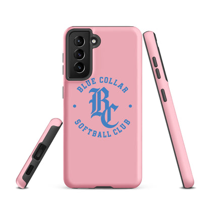 Tough Case for Samsung® | Blue Collar Softball 2034 | Varsity Logo