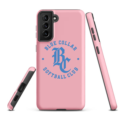 Tough Case for Samsung® | Blue Collar Softball 2034 | Varsity Logo