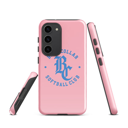 Tough Case for Samsung® | Blue Collar Softball 2034 | Varsity Logo