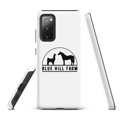 Tough Case for Samsung® | Blue Hill Farm | Highland Silhouette Logo