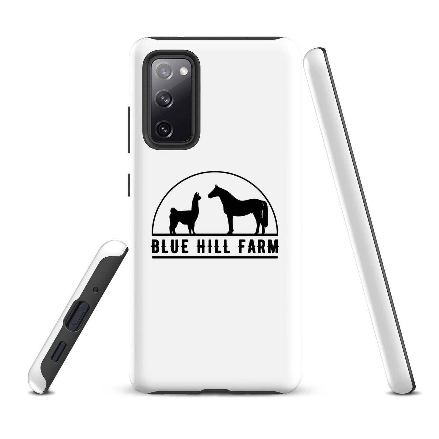 Tough Case for Samsung® | Blue Hill Farm | Highland Silhouette Logo