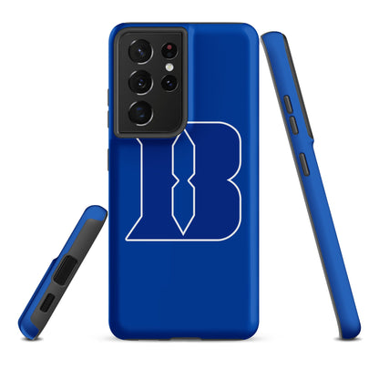Tough Case for Samsung® | Blueblacks Football Club | B-Mark Logo